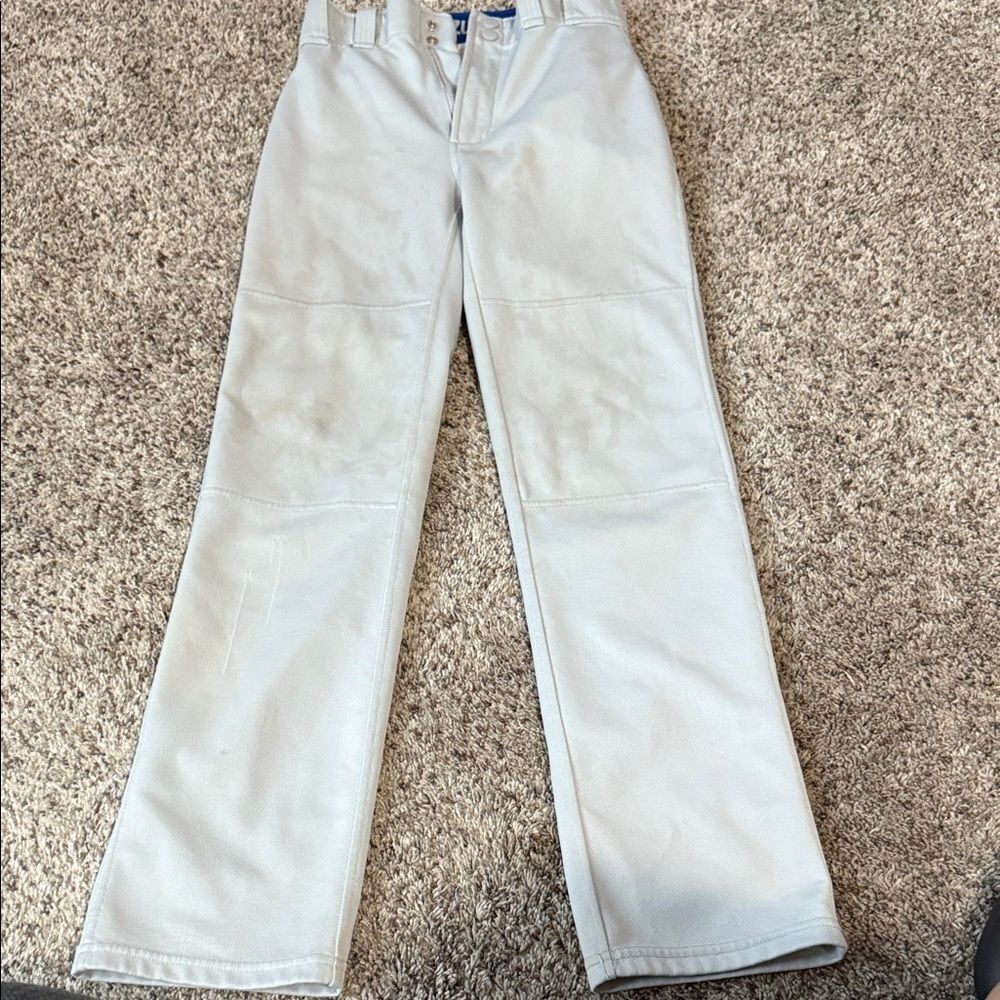 Mizuno Kids Gray baseball pants
